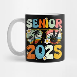 Retro Senior 2025 Back to School Class Of 2025 Graduation Mug